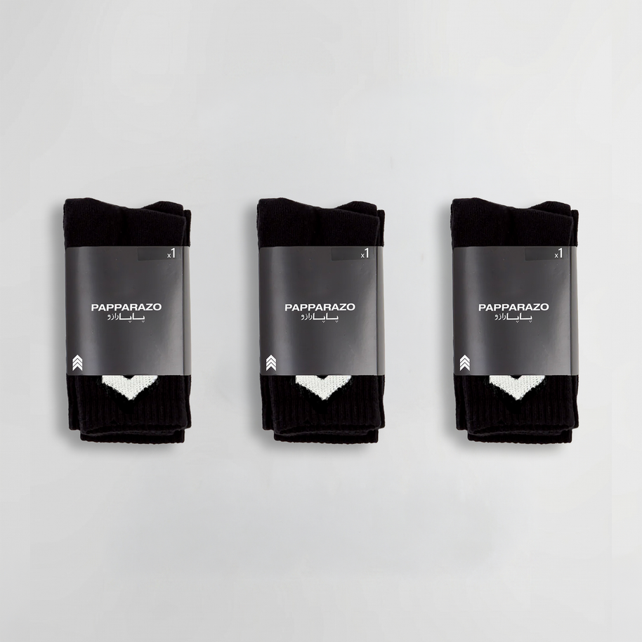RAZO Black Socks - 3 Pairs