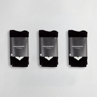 RAZO Black Socks - 3 Pairs