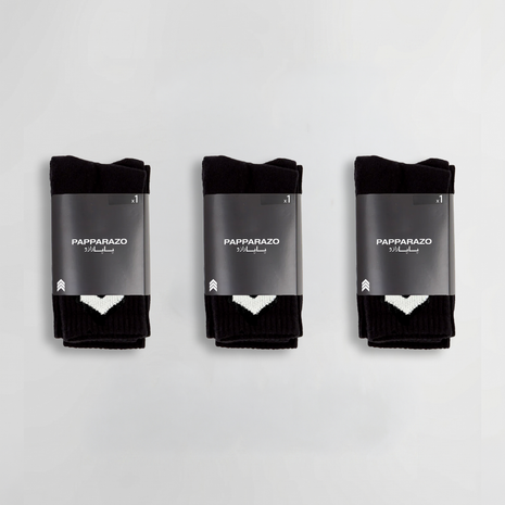 RAZO Black Socks - 3 Pairs