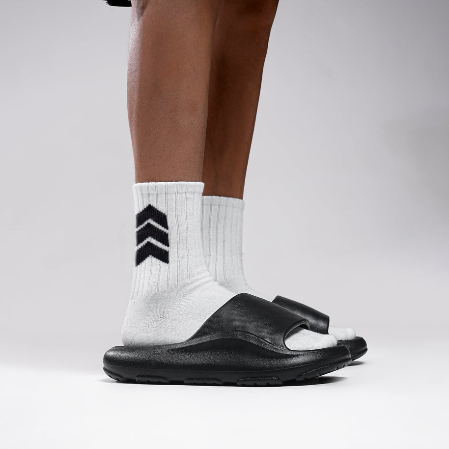 RAZO SLIDES 1.0 - 5CM  - BLACK