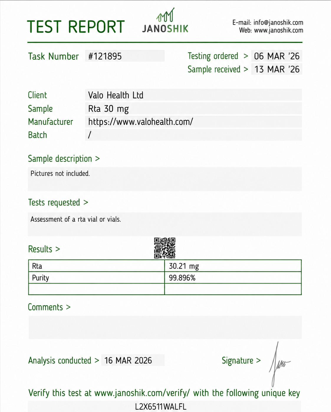 RTA Pen (gIp-3) 30mg